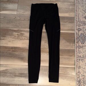 Lululemon Black Mid-Waist Athletic Leggings